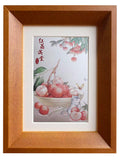 “Red Lychees Filling the Hall” Desk Art