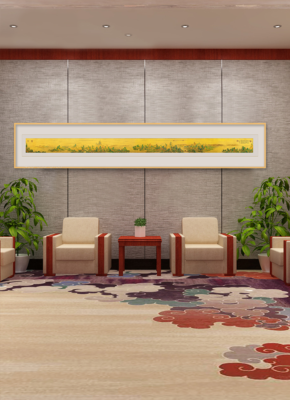 A Thousand Li Of Rivers And Mountains Print Wall Art