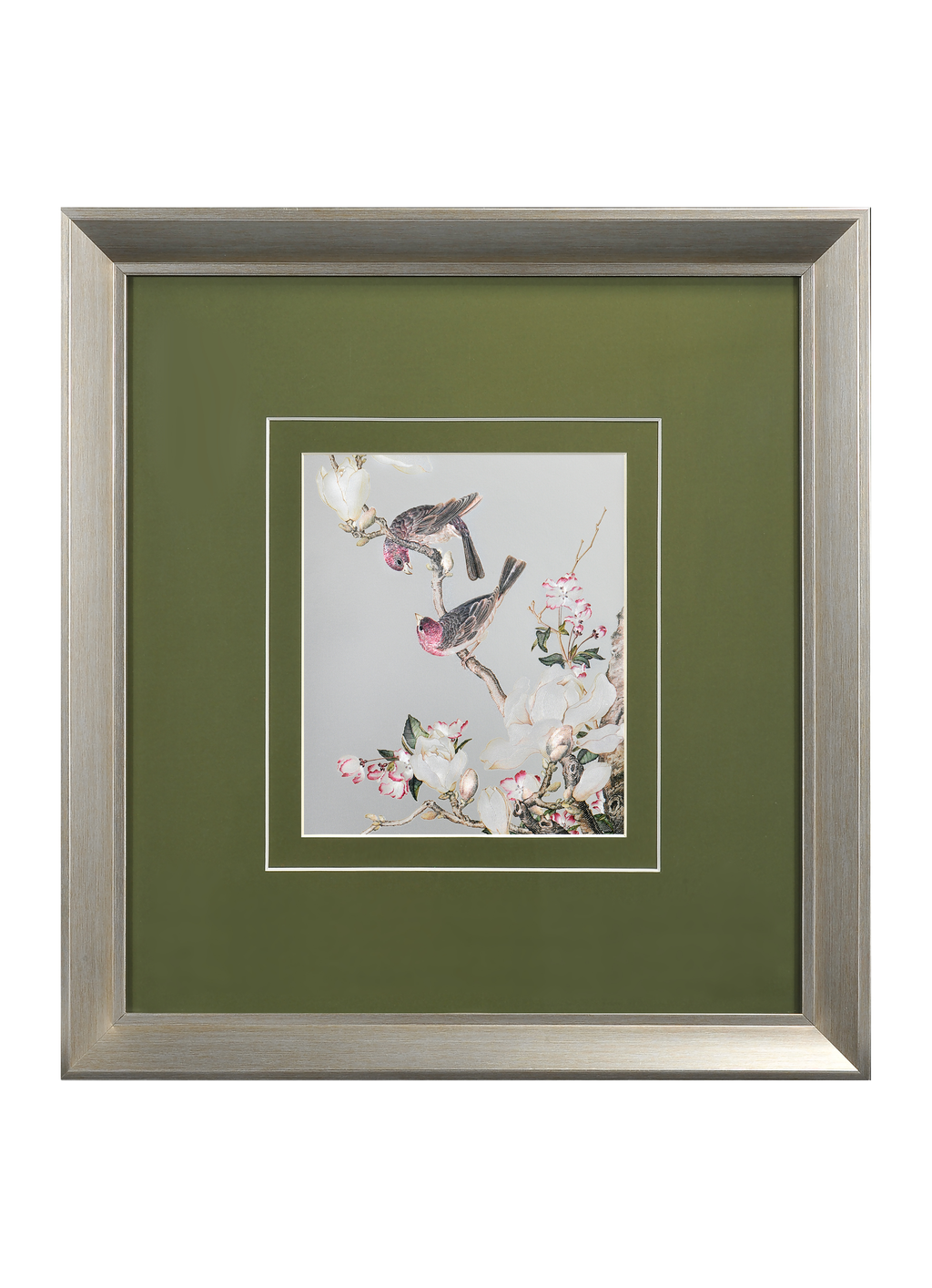 Cherry & Mulberry with Dove Wall Art