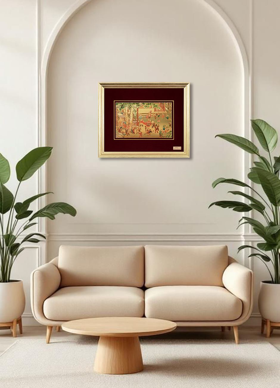 One Hundred Children at Play Wall Art