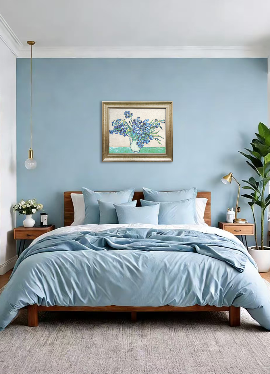 Iris in a Vase Wall Art