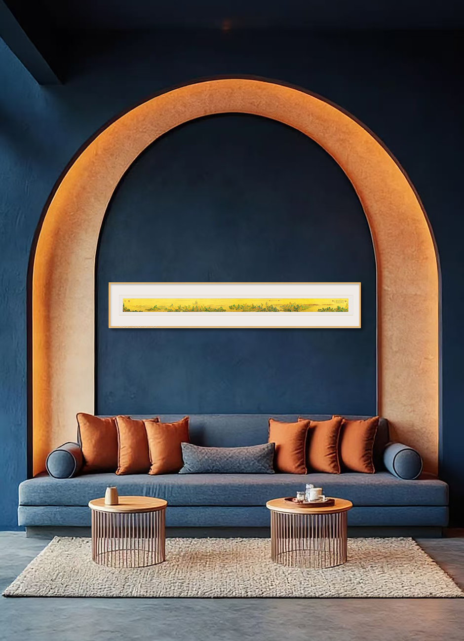 A Thousand Li Of Rivers And Mountains Print Wall Art