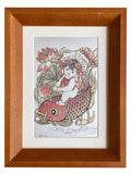 Chinese “Nian Nian You Yu” Fish Desk Art