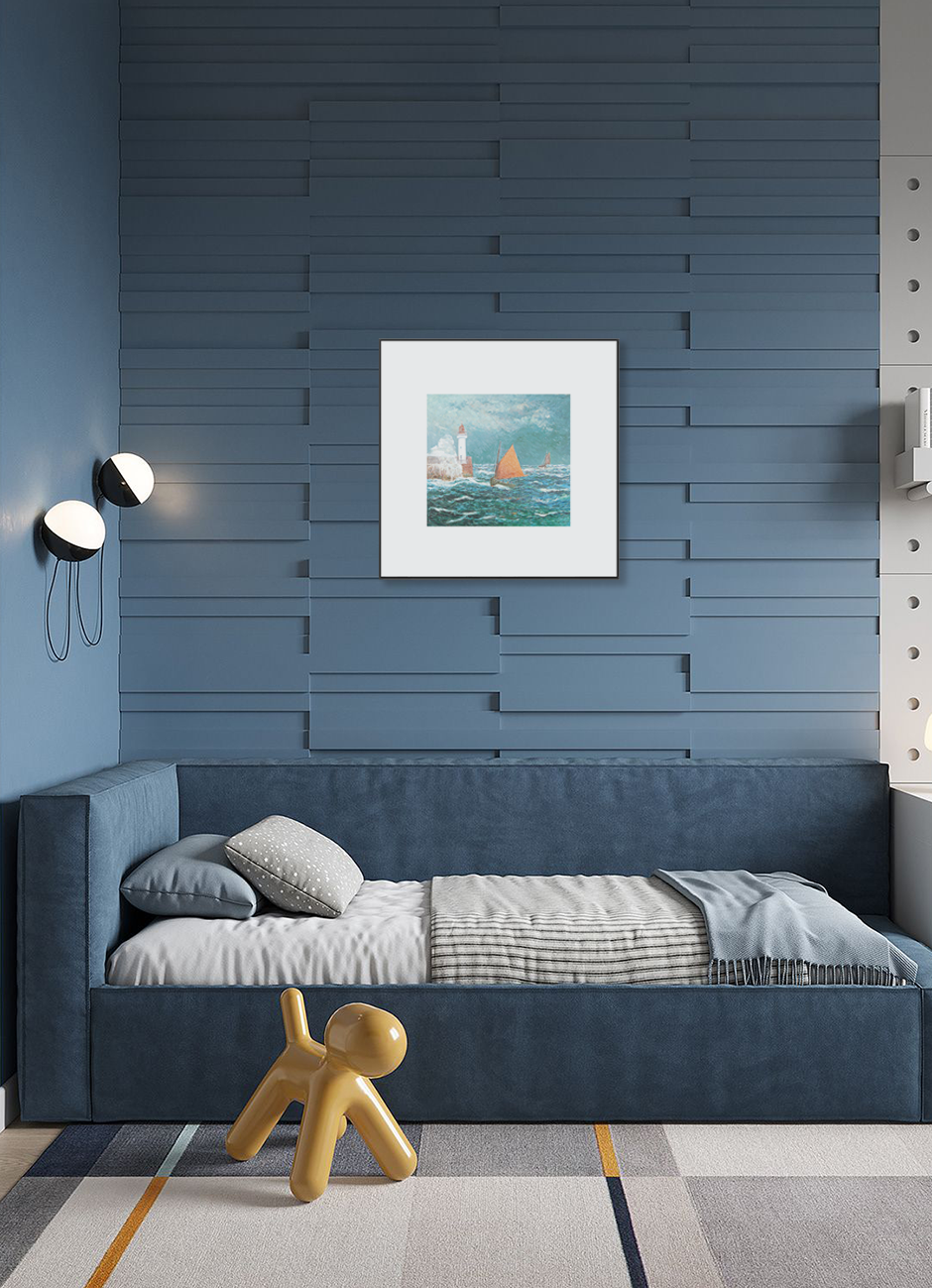 Sailing Against the Wind Wall Art