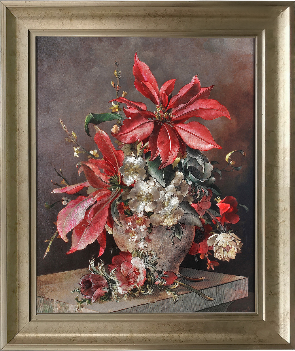 December Flowers Wall Art – Harold Clayton