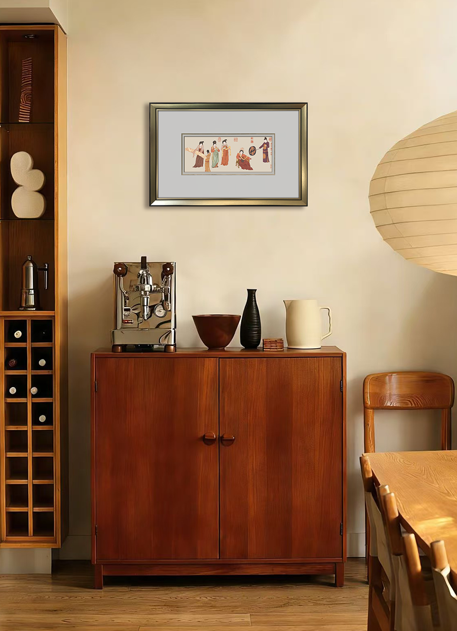 Fanning Lady Wall Art