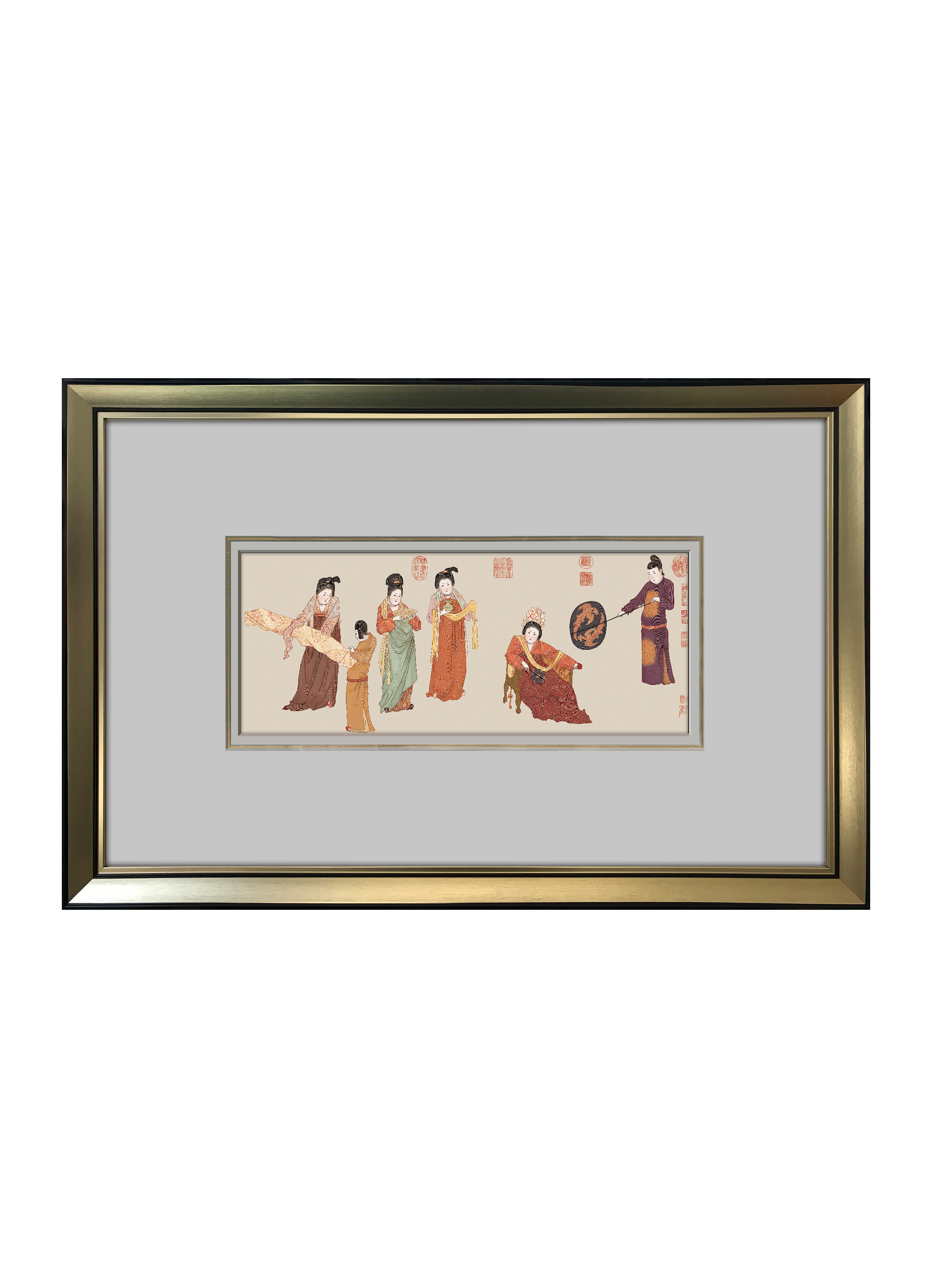 Fanning Lady Wall Art