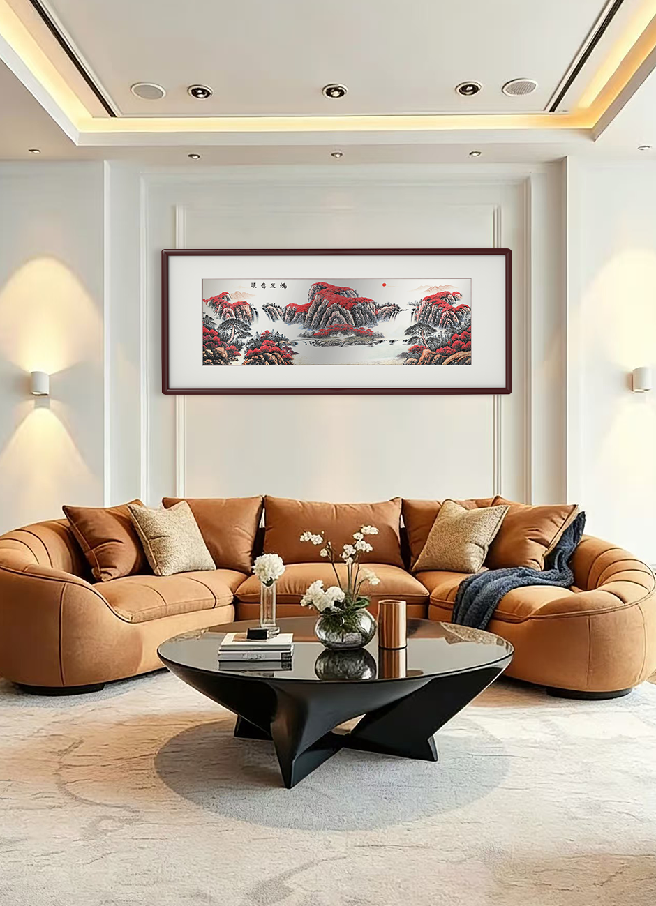Hongyun Dangtou-Auspicious Fortune at the Forefront Wall Art