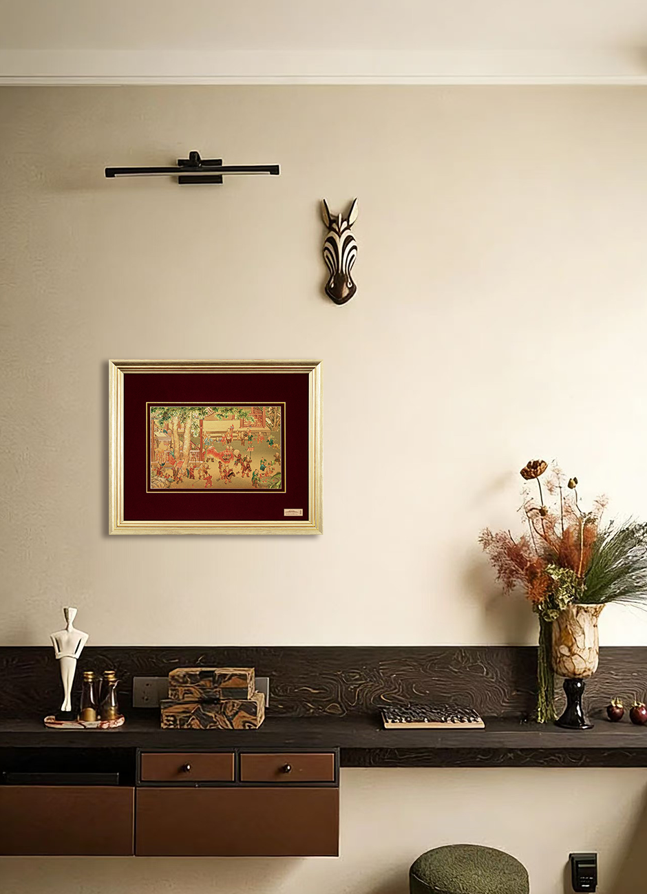 One Hundred Children at Play Wall Art