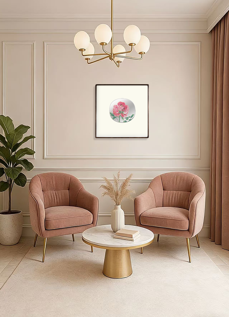 Peony Wall Art