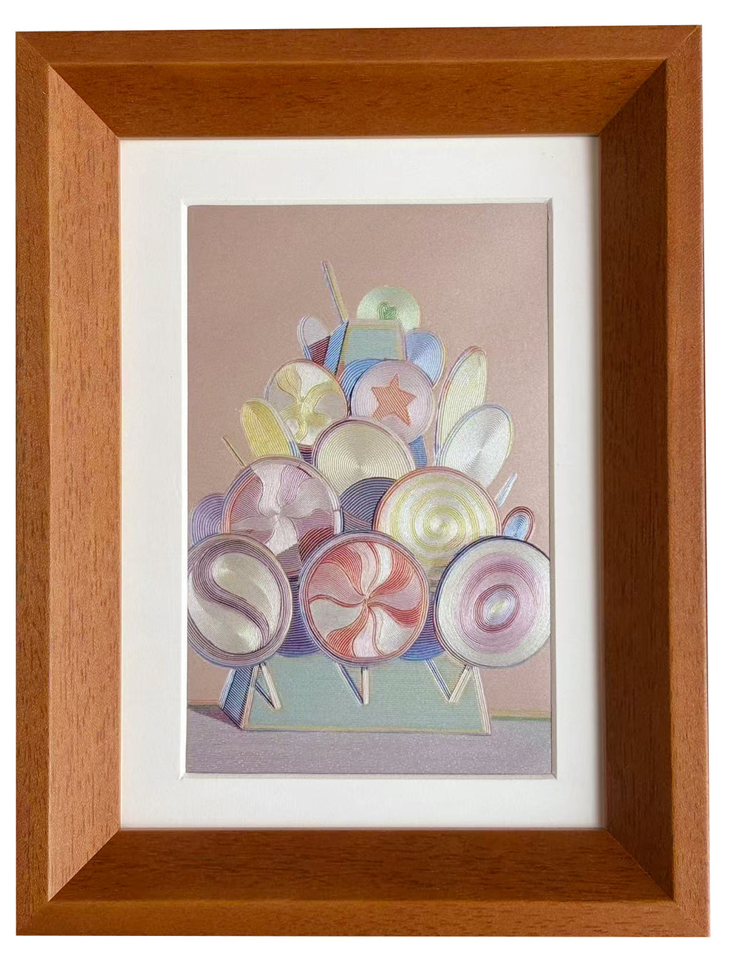 Pop Art Lollipop Desk Artwork