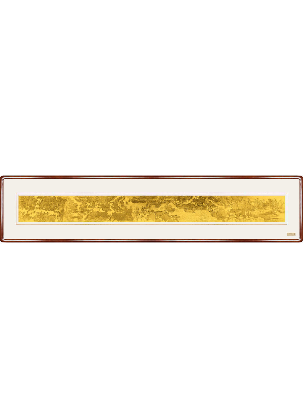 Along The River During The Qingming Festival Painting – Horizontal