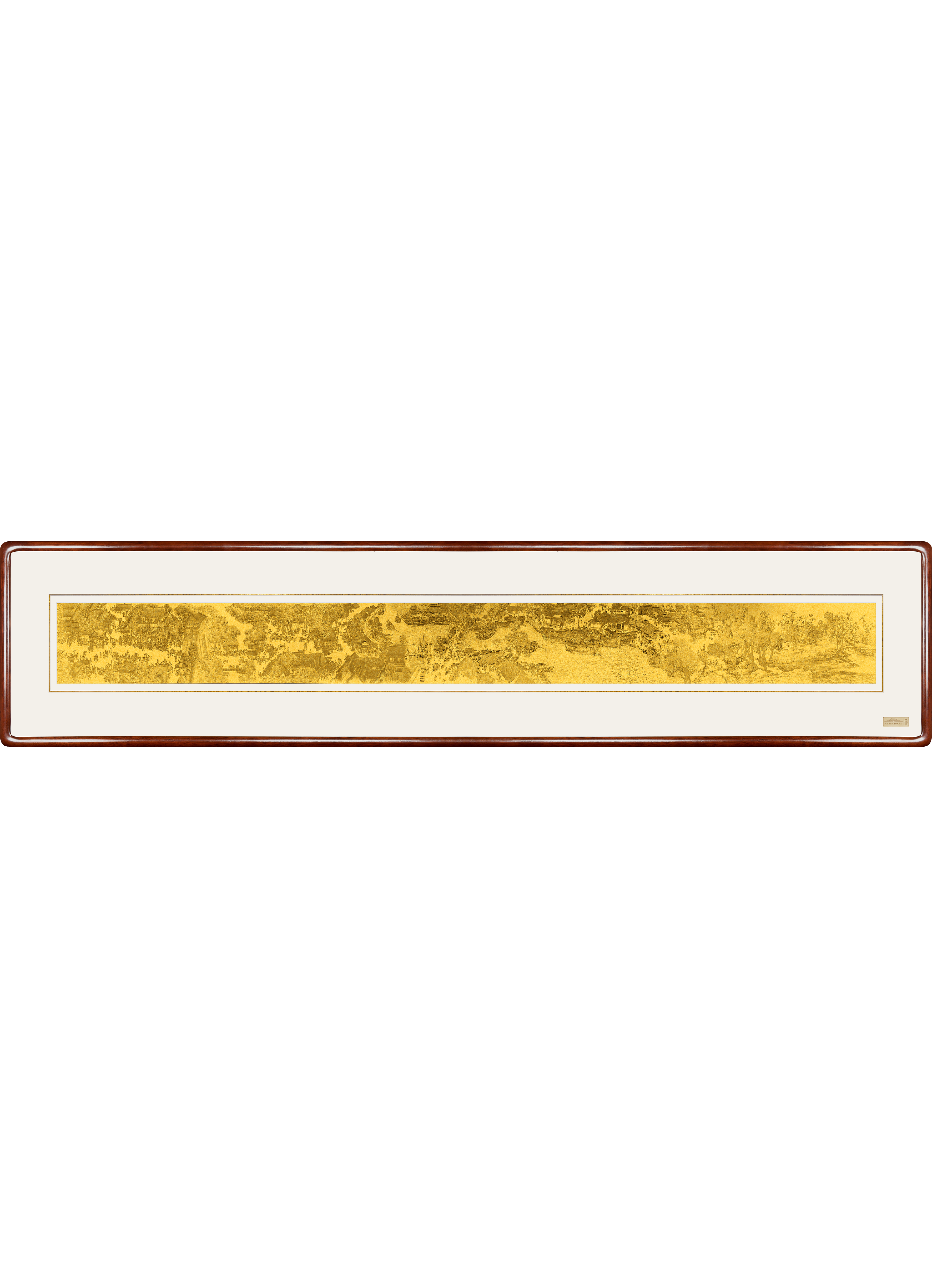 Along The River During The Qingming Festival Painting – Horizontal