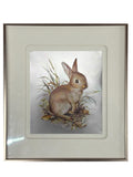 Hand-Chiseled Chinese Craft Decorative Rabbit Wall Art