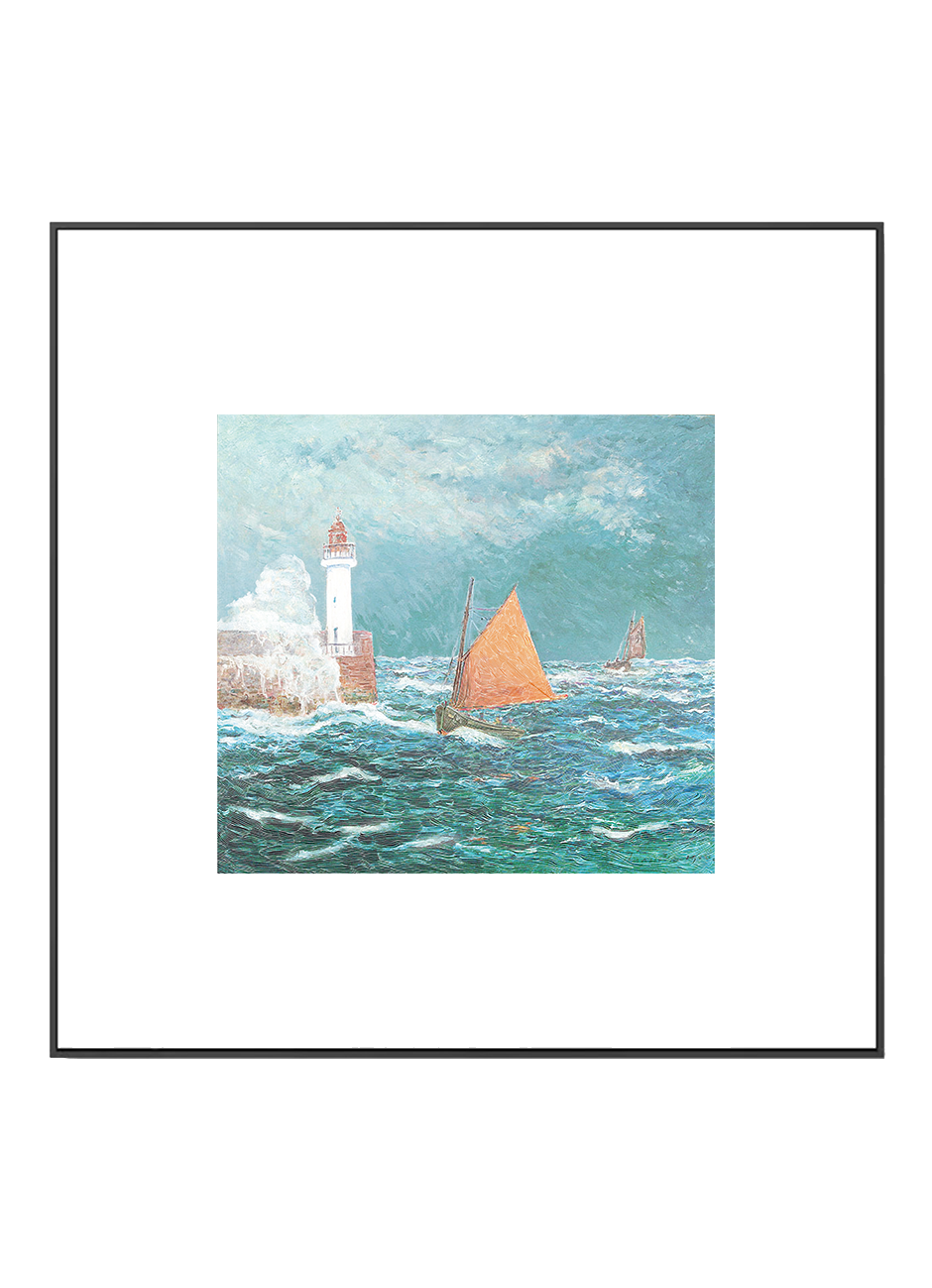 Sailing Against the Wind Wall Art