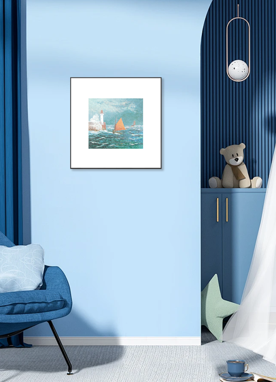 Sailing Against the Wind Wall Art