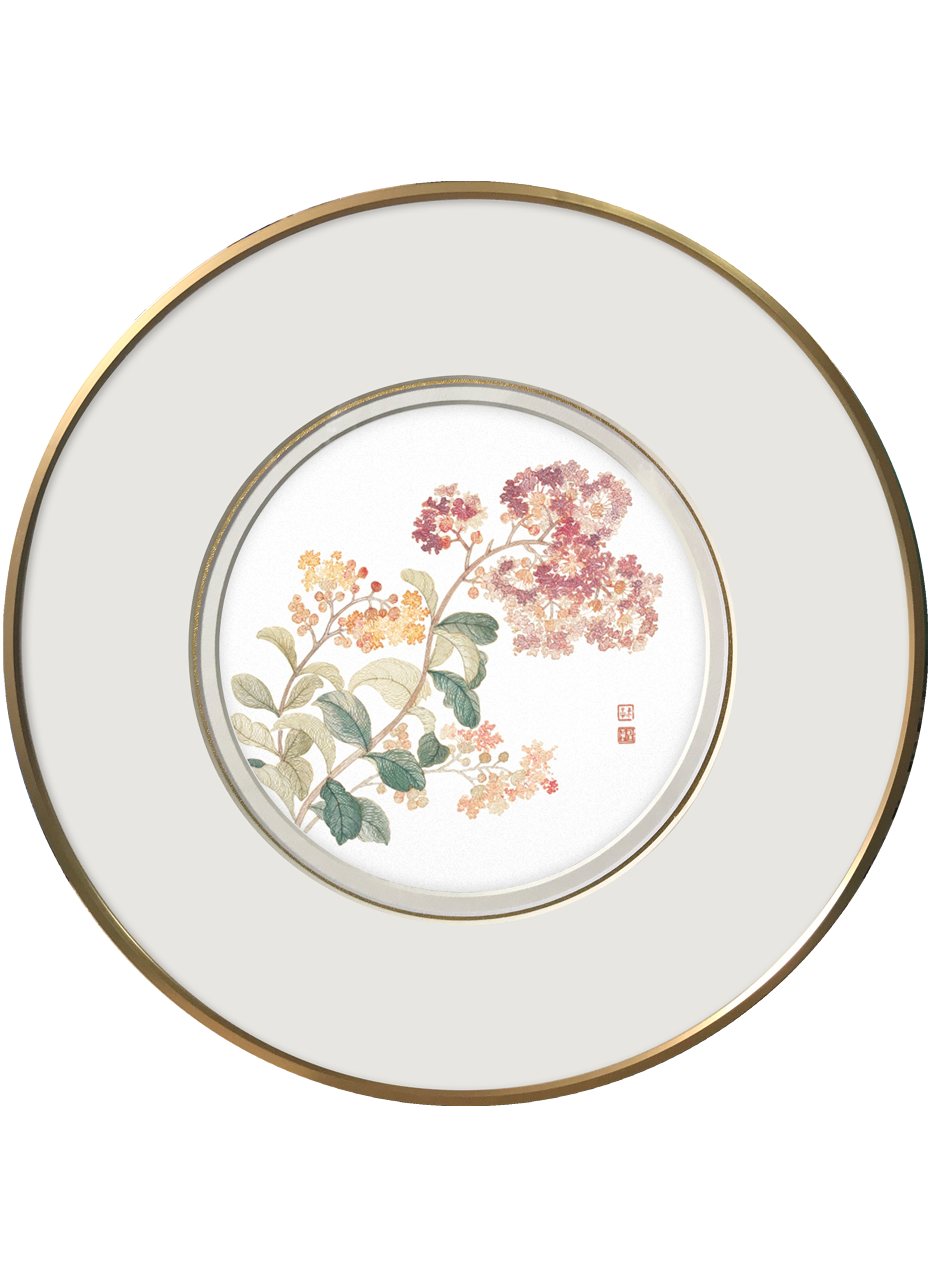 Thousand-Petaled Crape Myrtle Wall Art