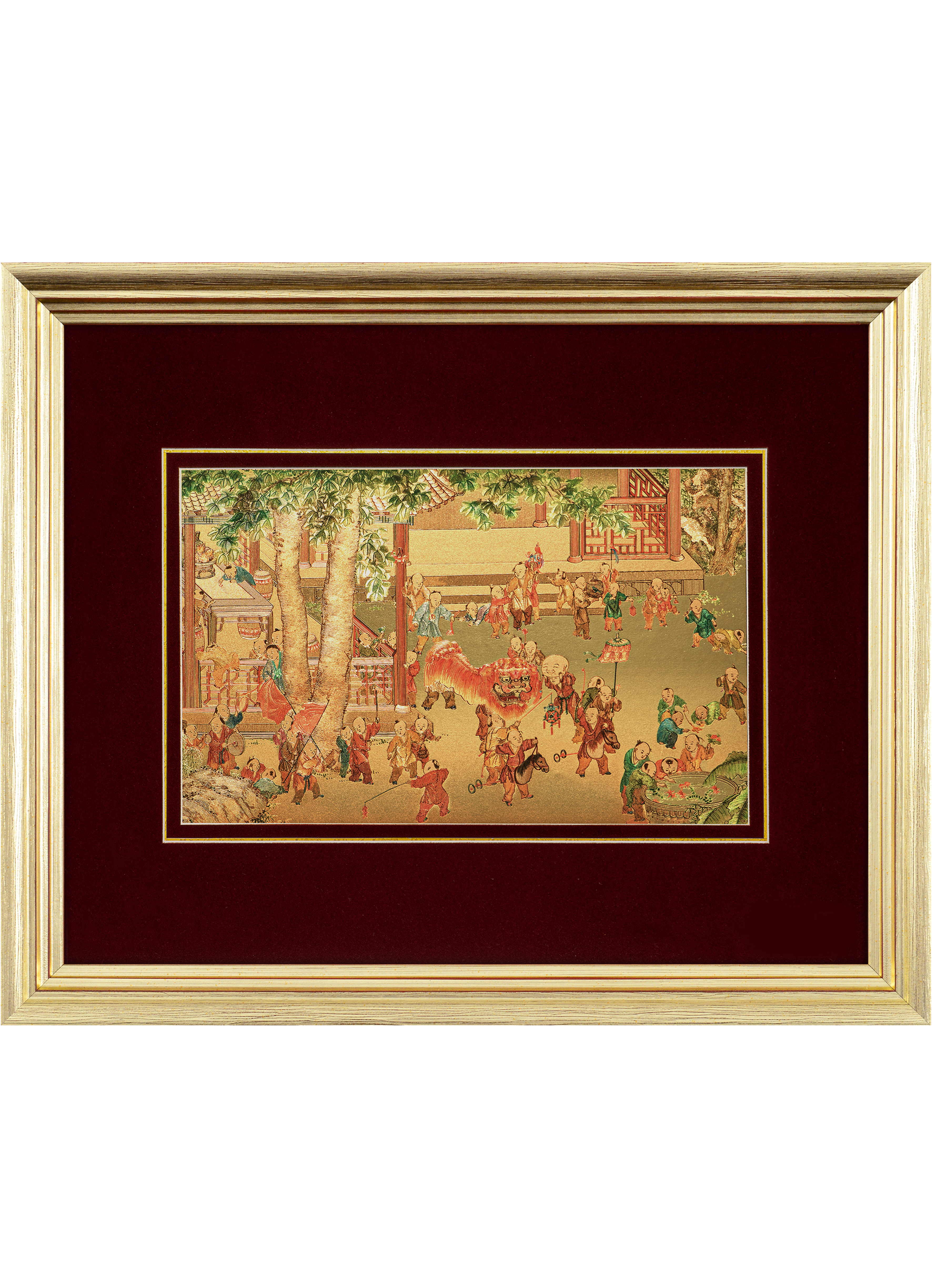 One Hundred Children at Play Wall Art