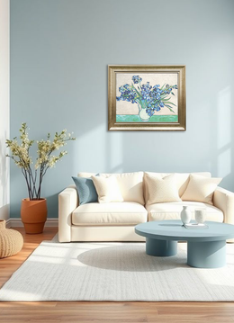 Iris in a Vase Wall Art